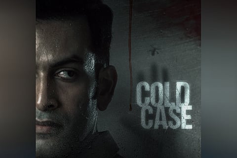 Prithviraj seen as cop in poster of Cold Case.