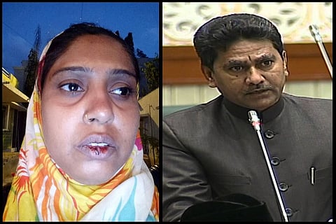 TRS worker and AIMIM MLA clash after heated argument, both lodge complaint