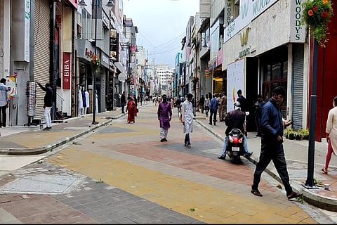 Bengaluru’s Commercial Street gets a makeover, parking still an issue