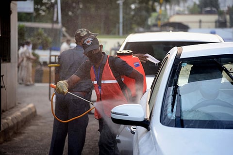 3 in family test positive for coronavirus in Ballari, stringent lockdown in place