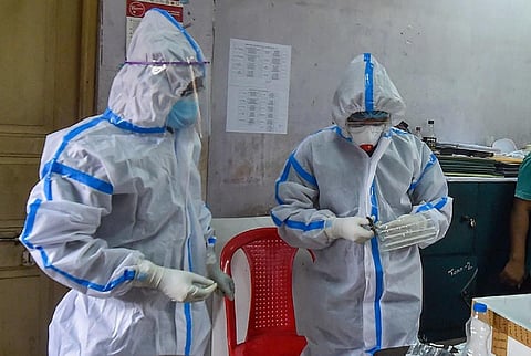COVID-19 doctor in PPE