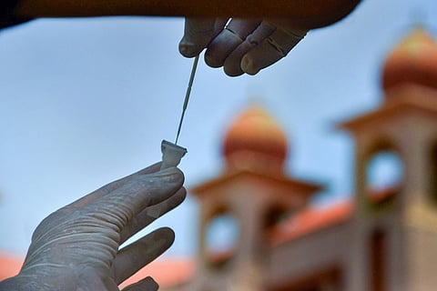 Healthworker at work