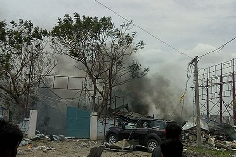 Massive fire breaks out in Warangal cracker factory, 10 killed