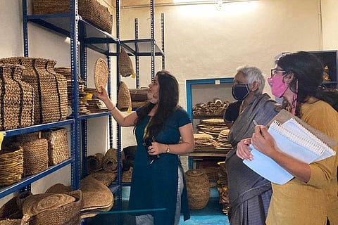 IGP D Roopa at Anegundi