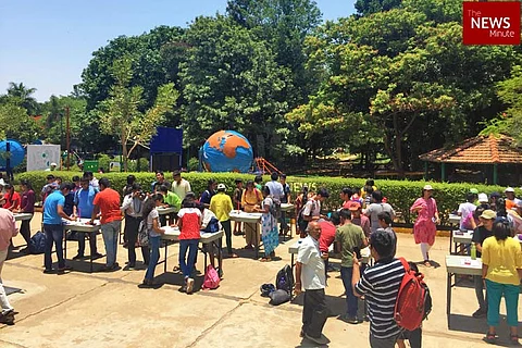 In pics: When Bengaluru’s science enthusiasts gathered to witness ‘Zero Shadow Day’