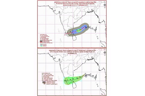 Gaja update: Cyclone likely to make landfall between Pamban and Cuddalore