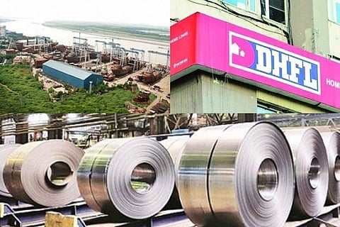CIRP initiated in cases of DHFL, ABG Shipyard, Bhushan Power & Steel
