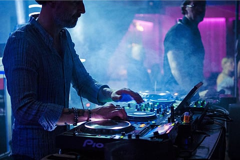 Representative image of a disc jockey (DJ)