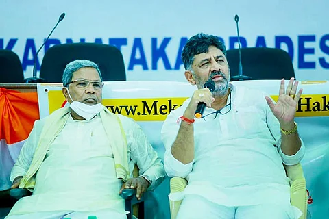 Siddaramaiah and DK Shivakumar