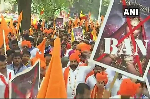  Anti-Padmavati protests hit Bengaluru, Hindu groups threaten violence if film releases