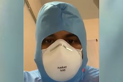 'Upset with rumours of my death': Telangana cop's COVID-19 positive son releases video