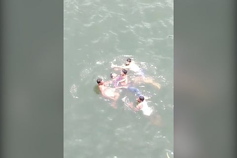 Muslim men rescue man from Netravati river, their attempt portrayed as communal violence