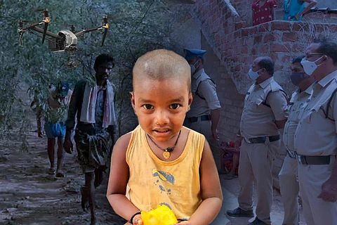 50 cops, 100 locals and a drone: A week on, search for missing AP toddler continues