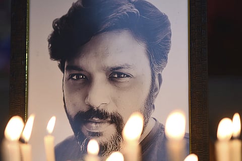 Pultitzer winning photojournalist remembered during candle light vigil post his killing by Taliban in Press Club in Bengaluru