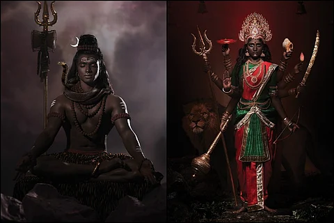 Dark is divine: Chennai duo’s photo series reimagines gods with dark skin