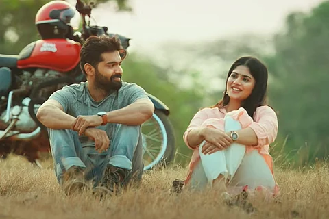 Megha Akash and Adith Arun in the trailer of Dear Megha