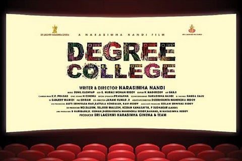 Director, producer of Telugu film 'Degree College' booked for 'obscene' posters