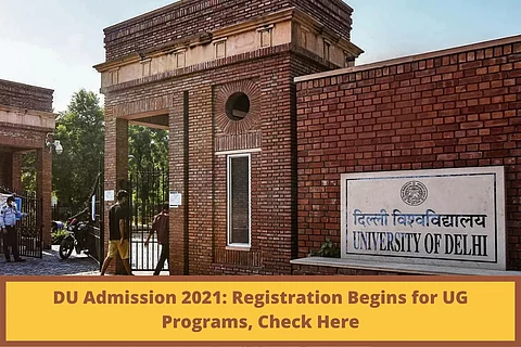 DU Admission 2021: Registration Begins for UG Programs, Check Here