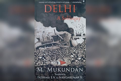 Book cover of Delhi, a soliloquy