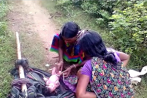 Woman forced to give birth on dirt path: Will shocking video get AP village a road?