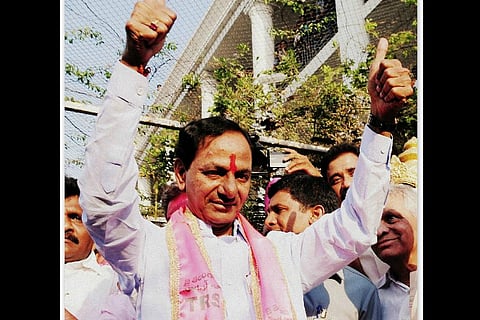 TRS extends its winning streak, wins civic polls in three Telanagana districts