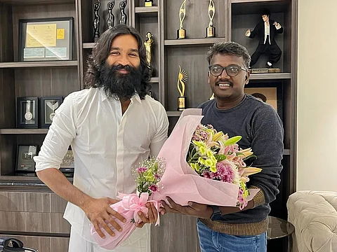 Actor Dhanush and director Mari Selvaraj