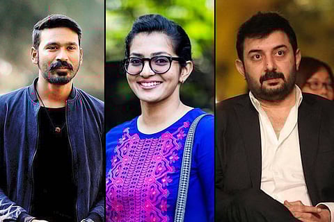 Dhanush, Parvathy, Arvind Swamy