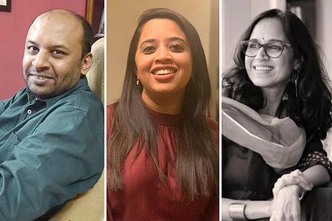 Pratik Sinha, Dhanya Rajendran and Ritu Kapur