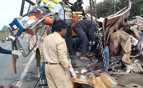 Dharwad road accident