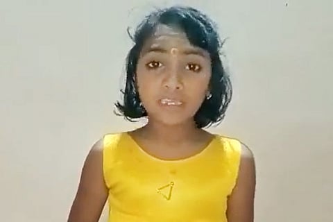 Class 2 student offers pocket money to CM to fix Bengaluru potholes