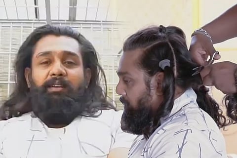 Video: Dhruva Sarja gets haircut for cancer patients, urges others to do the same