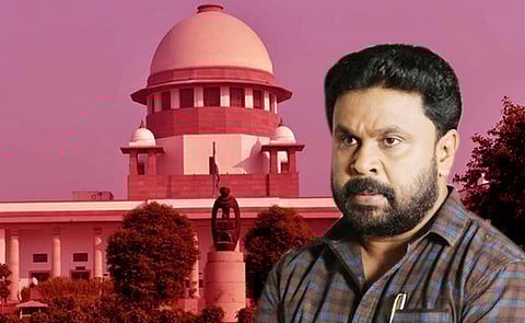 Actor Dileep against the backdrop of Supreme Court of India