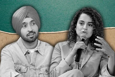 Diljit Dosanjh, Kangana Ranaut