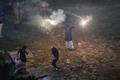 Diwali celebrations in Delhi in 2019