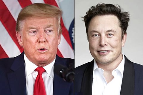 Donald Trump and Elon Musk