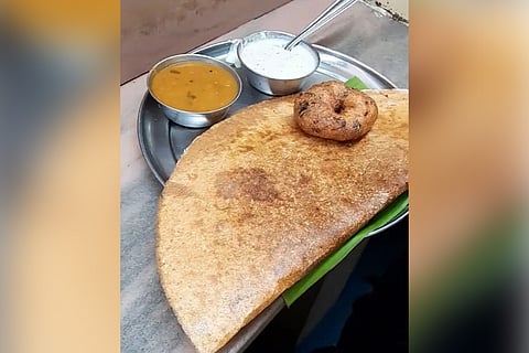 Representative image of masala dosa