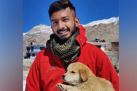 Image of Dr Rakshit from Bengaluru, who died during the avalanche in Uttarakhand.