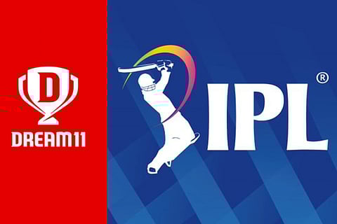 Dream 11 and IPL 2020 logos