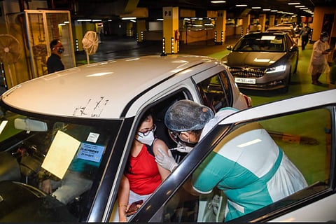 Drive-through vaccination