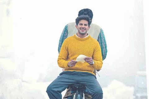 Dulquer Salmaan in Sita Ramam poster