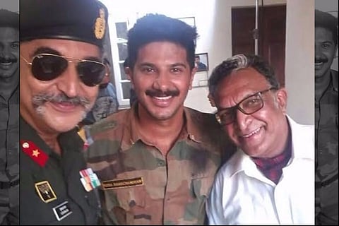 Dulquer's army look from the sets of 'Solo' is a hit on the internet