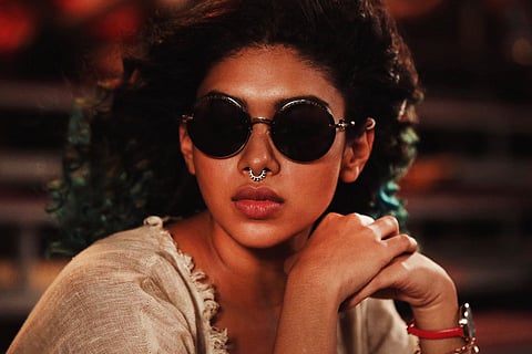 Dushara Vijayan as Rene in Natchathiram Nagargiradhu