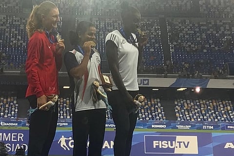 Dutee Chand wins 100m gold at World University Games