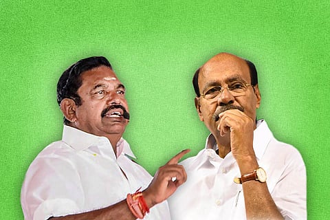 Collage of Edappadi Palaniswami and S Ramadoss