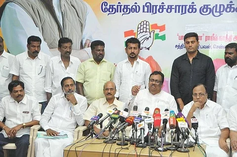 EVKS Elangovan blames EVMs, Election Commission for his Theni defeat