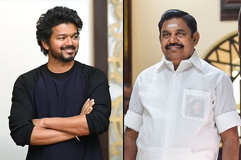 Actor Vijay and Chief Minister Edappadi K Palaniswami