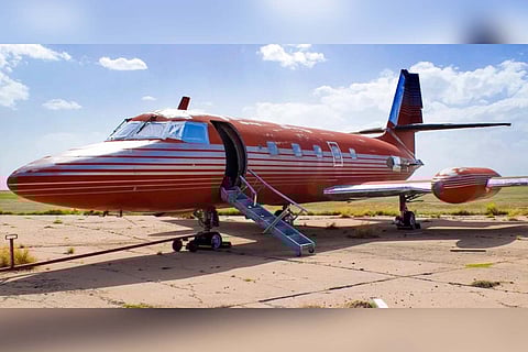 Elvis Presley's private jet