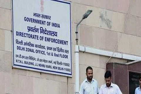 Enforcement Directorate's office in New Delhi