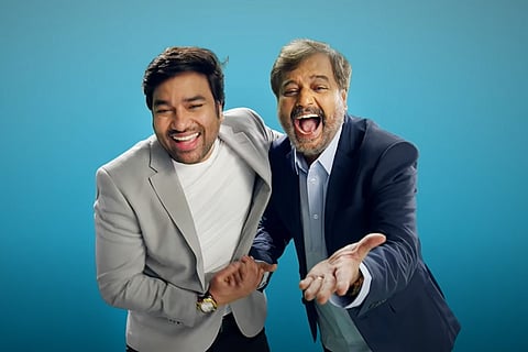 Late actor-comedian Vivek and actor Shiva