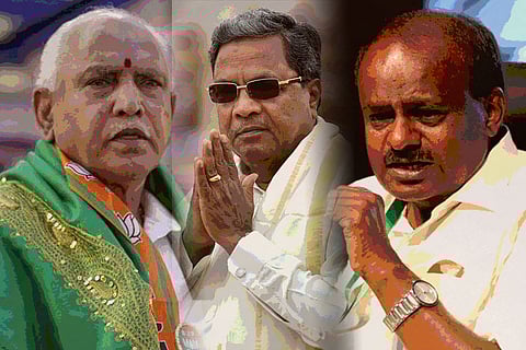 Pollsters divided on K’taka: Some say BJP, some Cong, some predict hung Assembly